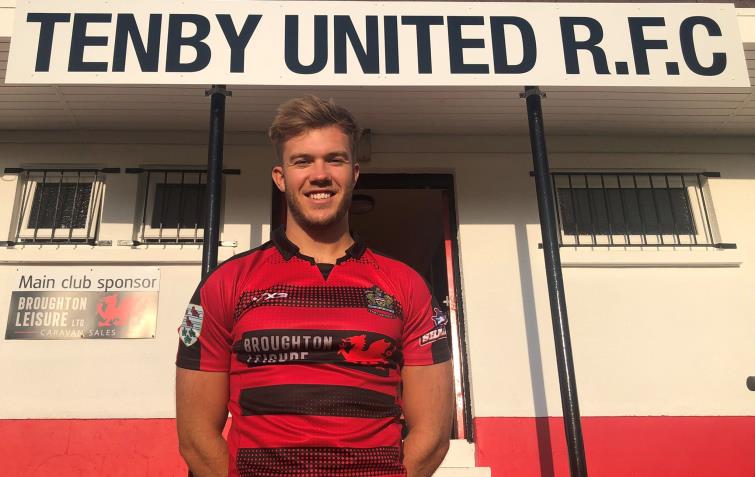  Max Brindley - Man of the Match for Tenby